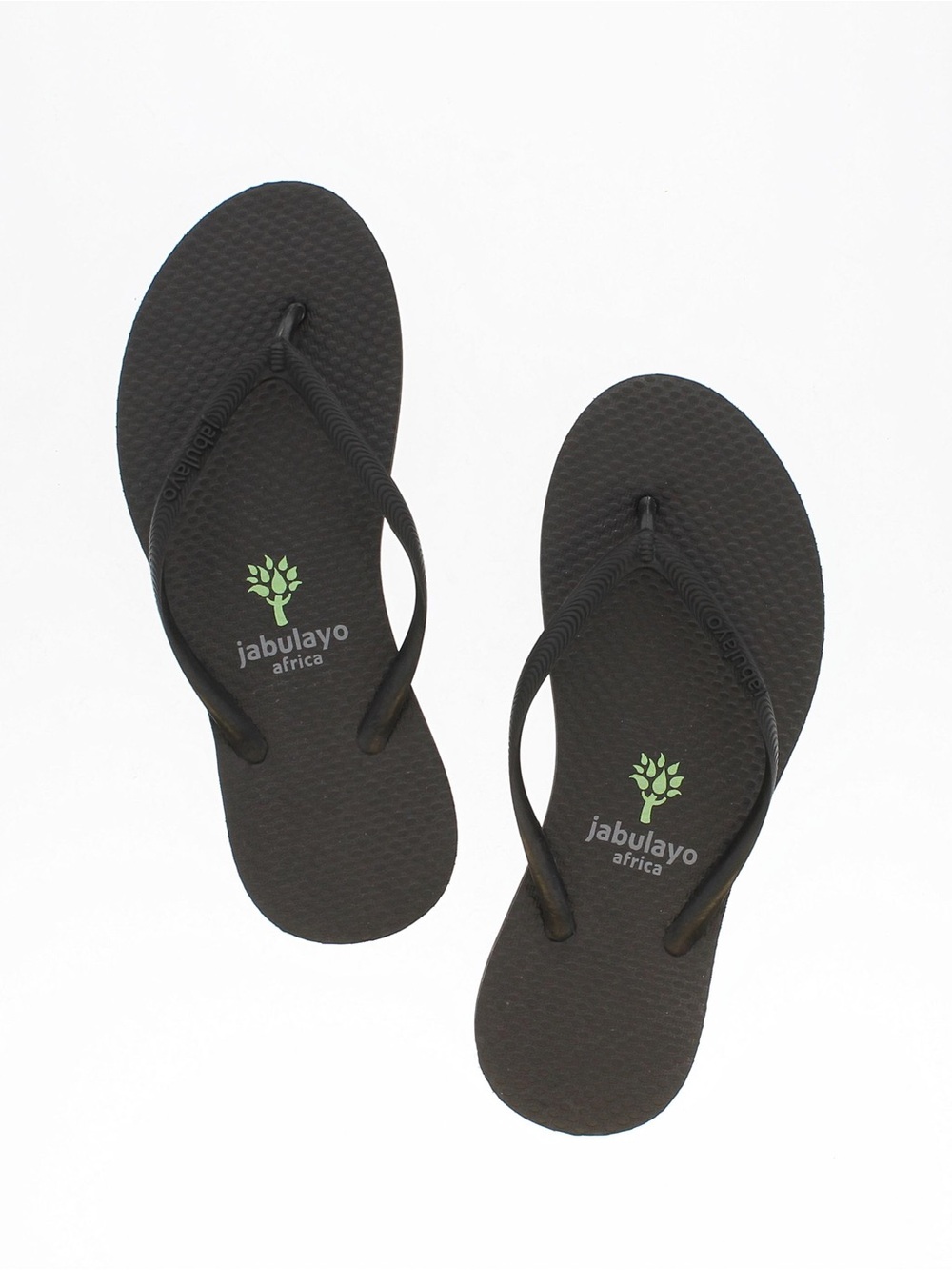 Jabulayo Black Sandals | Women’s | Brand New | Natural Rubber